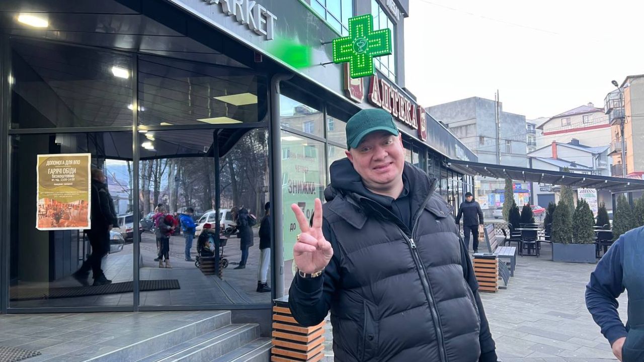 Євген Кошовий у Сваляві