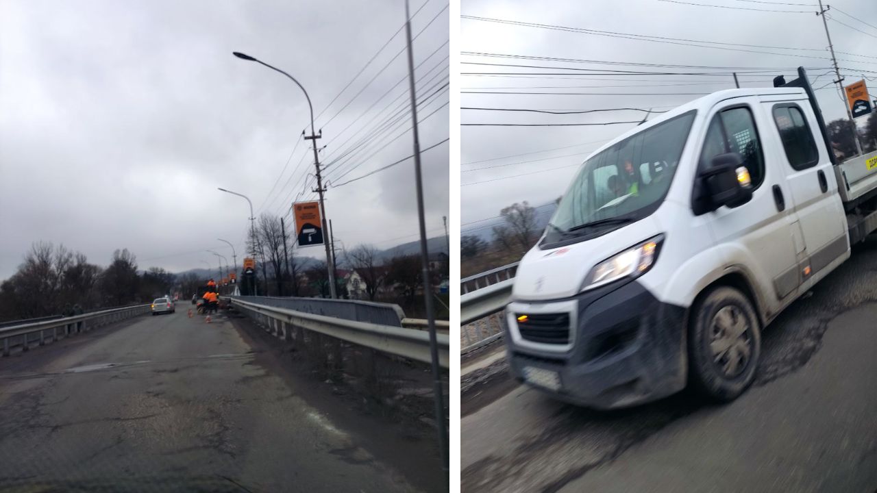 Ремонт на мості у Сваляві
