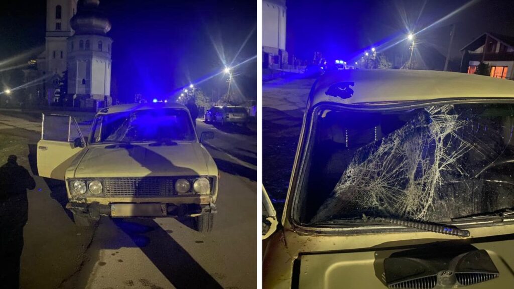 Авто здійснило наїзд