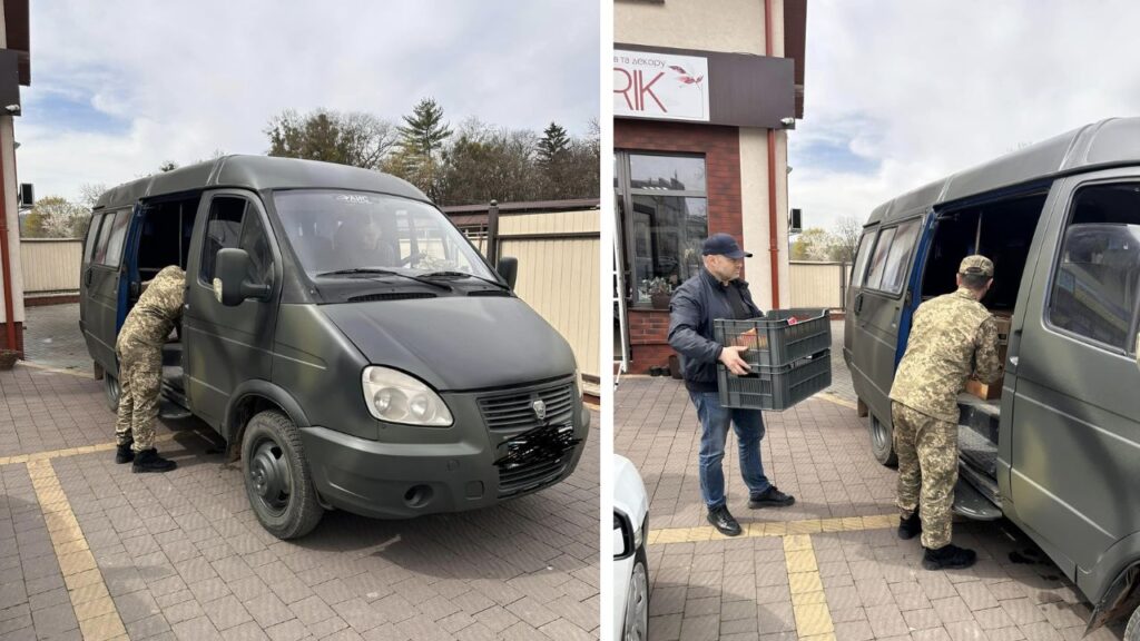 Авто з Сваляви для ЗСУ