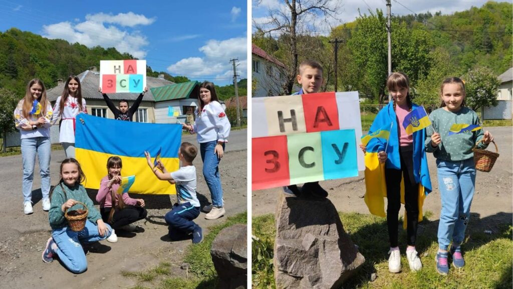 Діти збирають на ЗСУ
