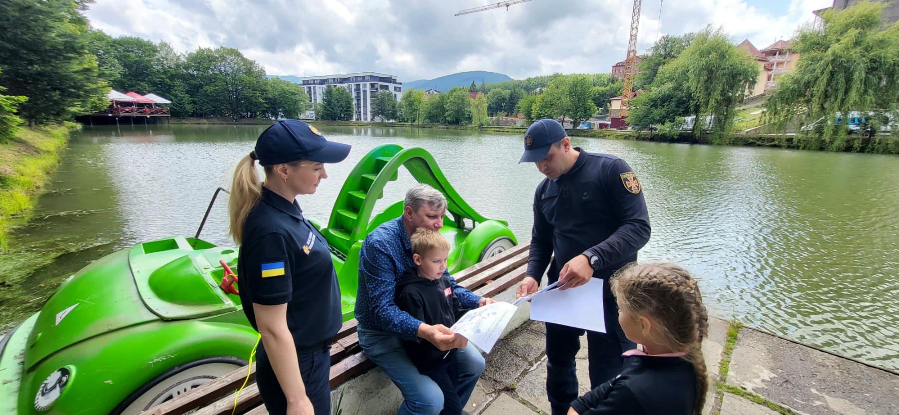 Рятувальники у Поляні
