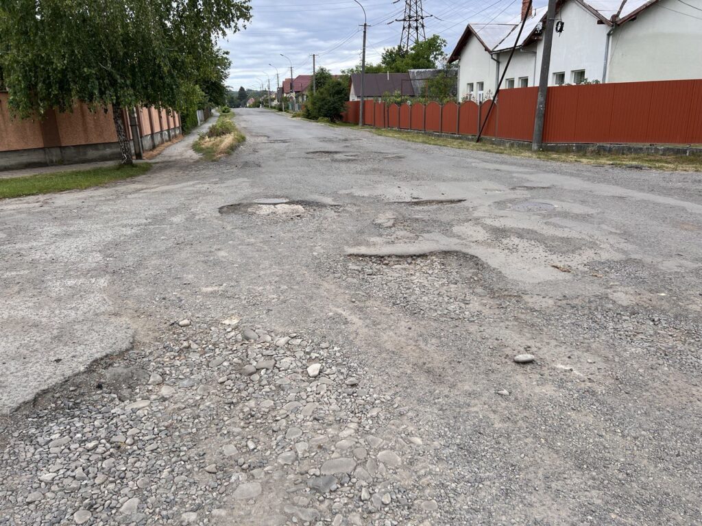 Вул. Шевченка у Сваляві