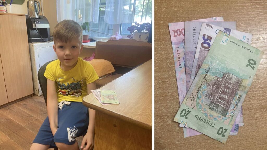 Хлопчик волонтер
