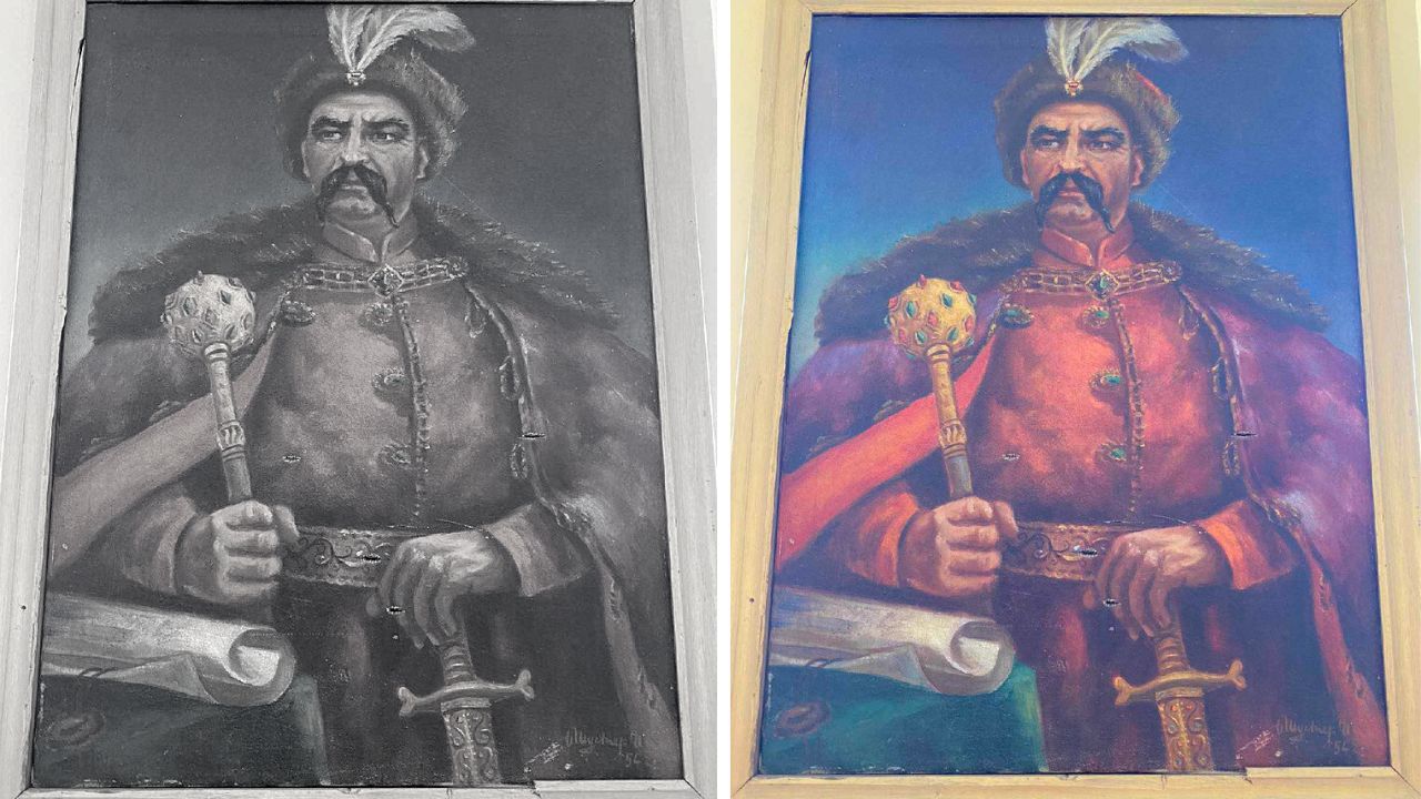 Картина Богдан Хмельницький