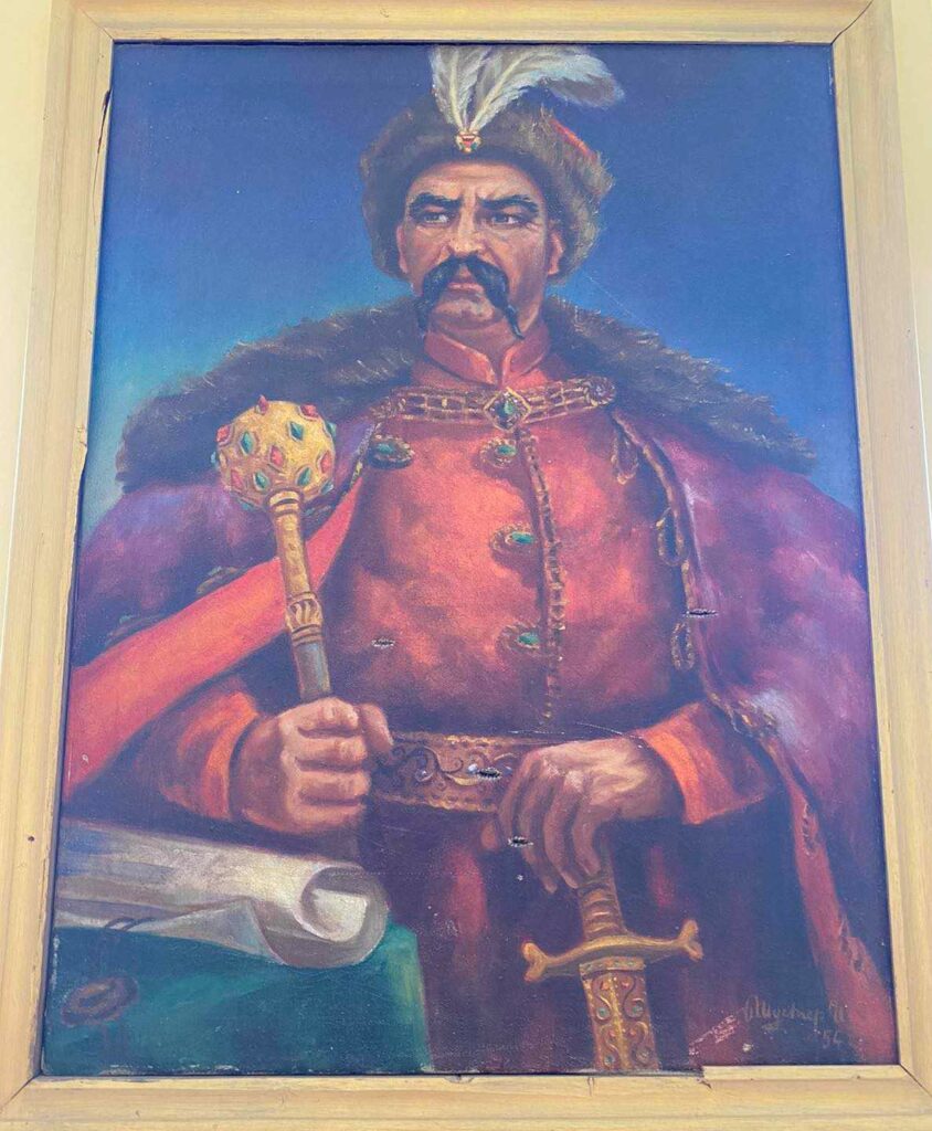 Богдан Хмельницький на картині