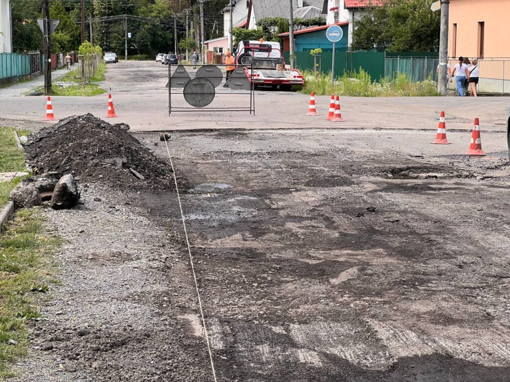 Ремонт дороги