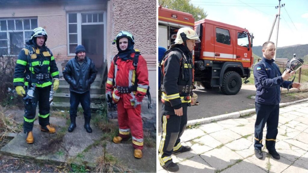 Рятувальники з Сваляви