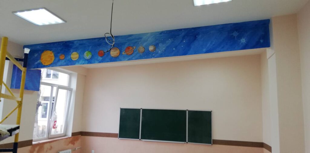 Кабінет фізики ліцею у Сваляві