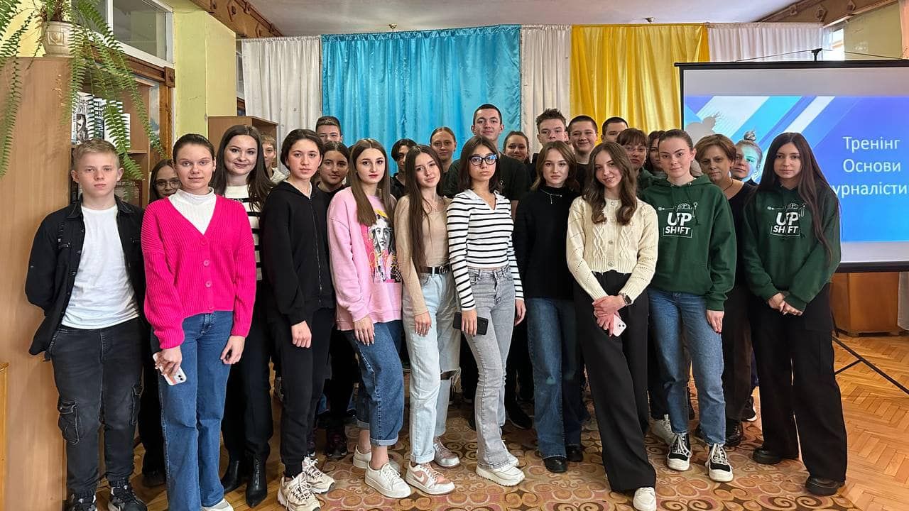 Тренінг з журналістики у Сваляві