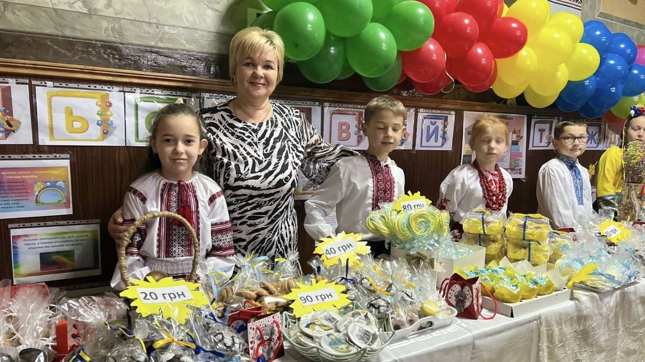 Ярмарок у Масариковій школі Свалява