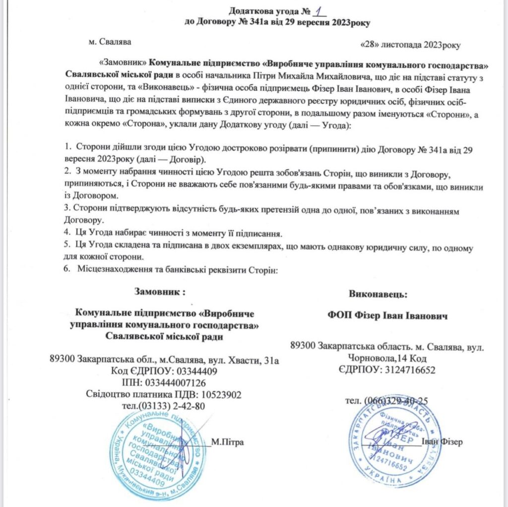 Екскаватор. Свалява