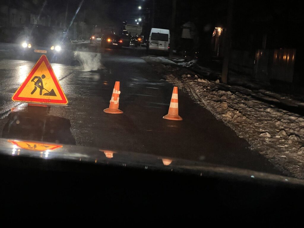 Дорога ремонт Свалява