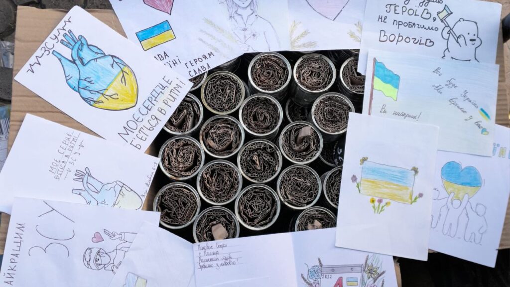 Окопні свічки ЗСУ Поляна