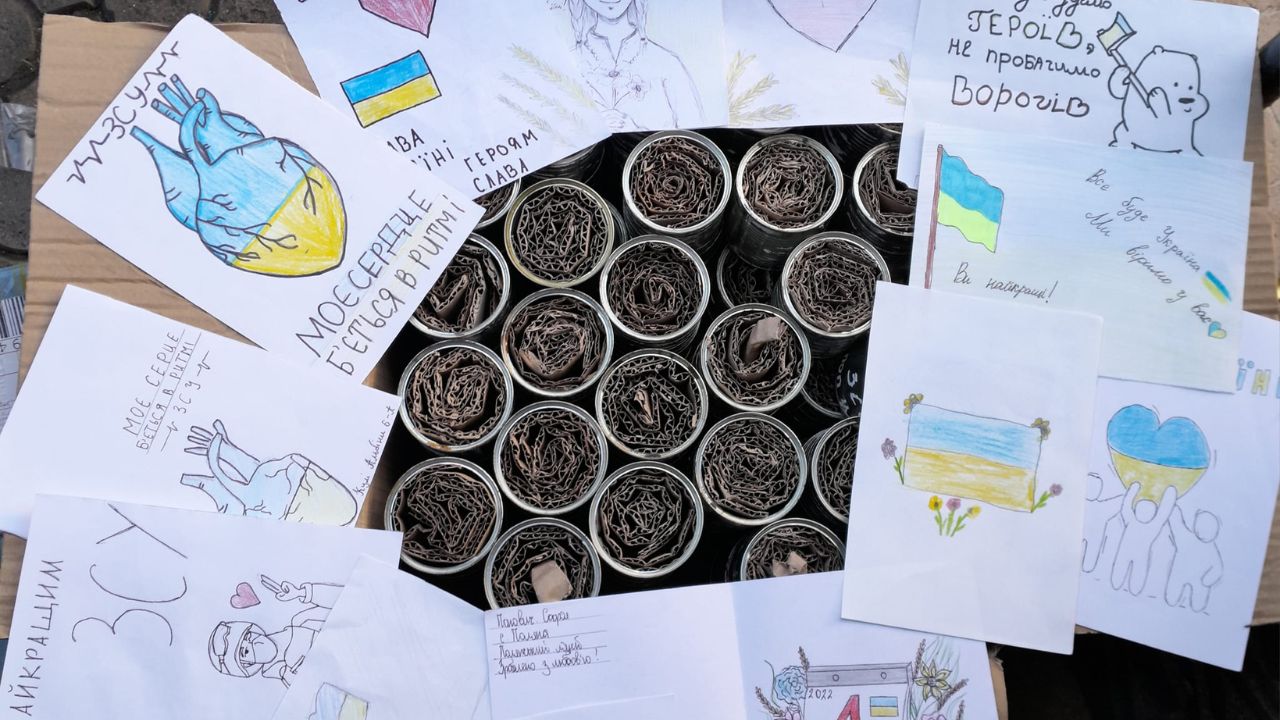 Окопні свічки ЗСУ Поляна