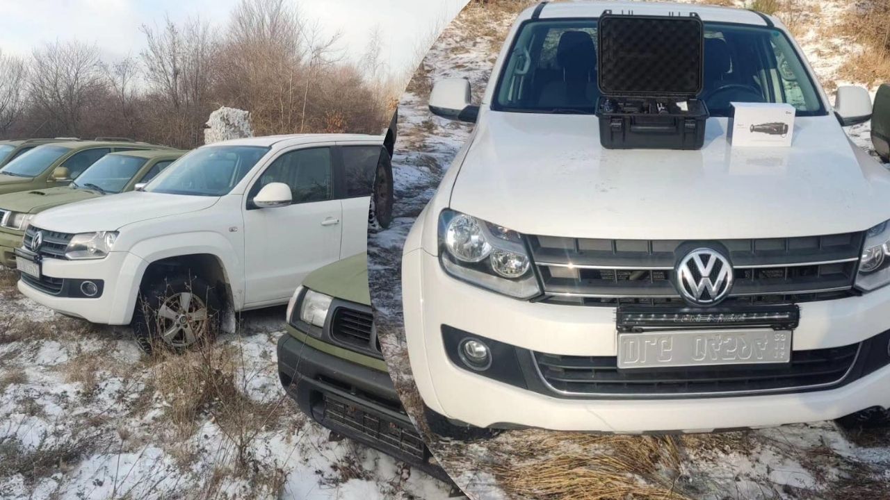 Пікап для ЗСУ з Сваляви