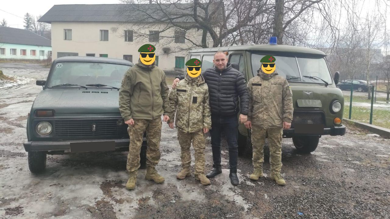 Авто для ЗСУ з Сваляви