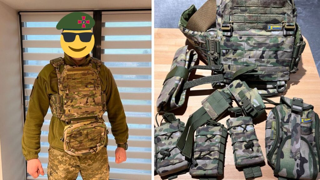 Для військового з Сваляви волонтер придбав бронежилет найвищого класу захисту