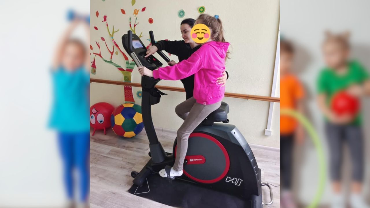 Велотренажер надав благодійник