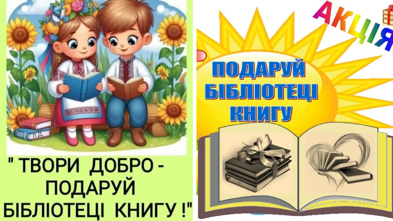 Акція подаруй книгу
