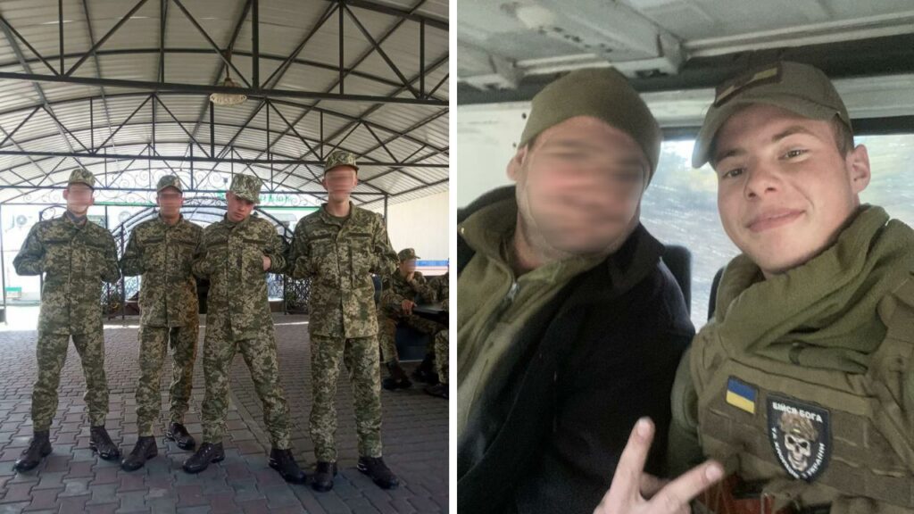 Василь Томащук з побратимами