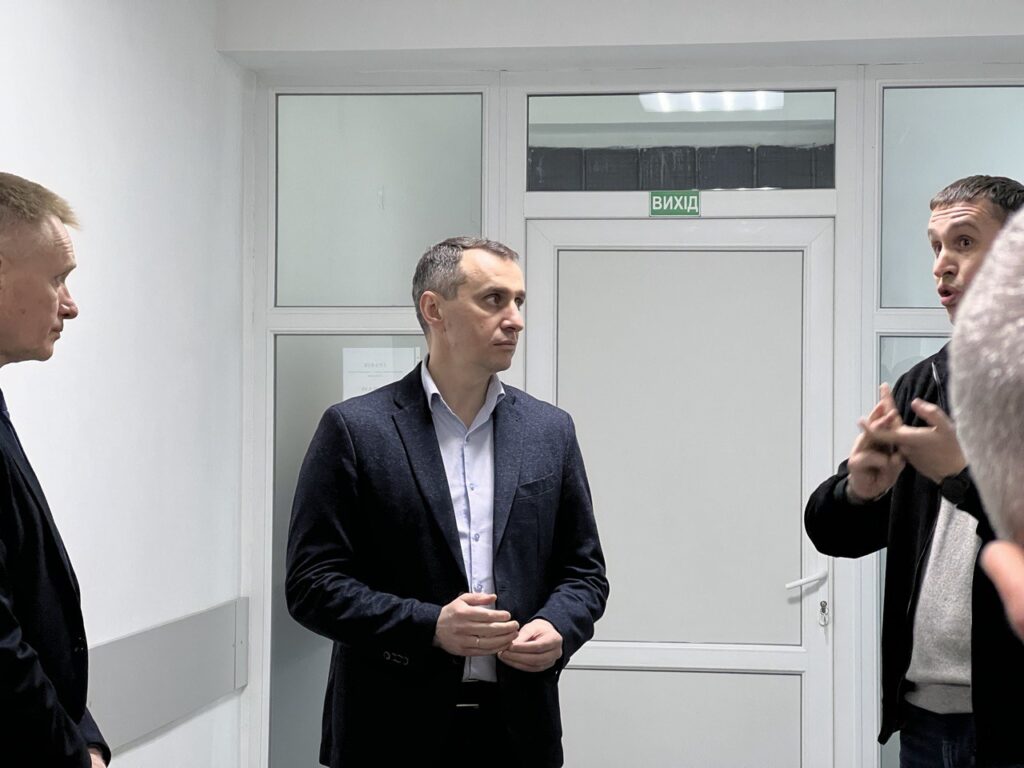 Віктор Ляшко у Сваляві у лікарні