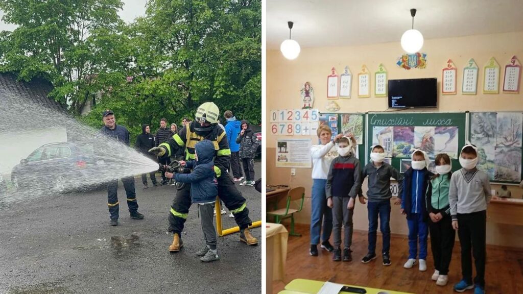 День цивільного захисту в гімназії Свалява