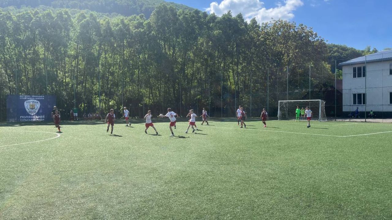Фестиваль дитячого футболу у Поляні