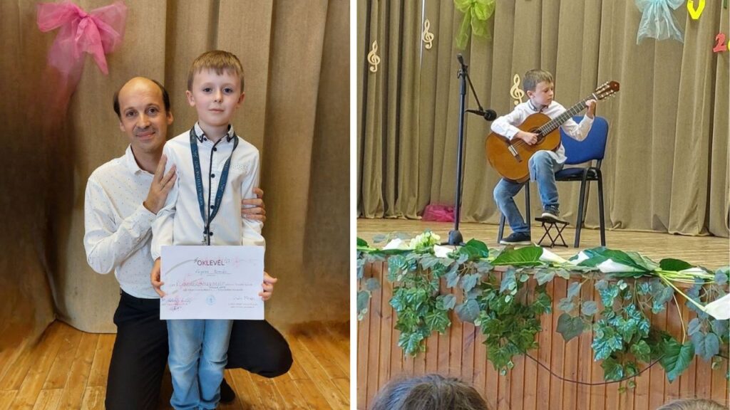 Гітарист з Сваляви на фестивалі в Угорщині