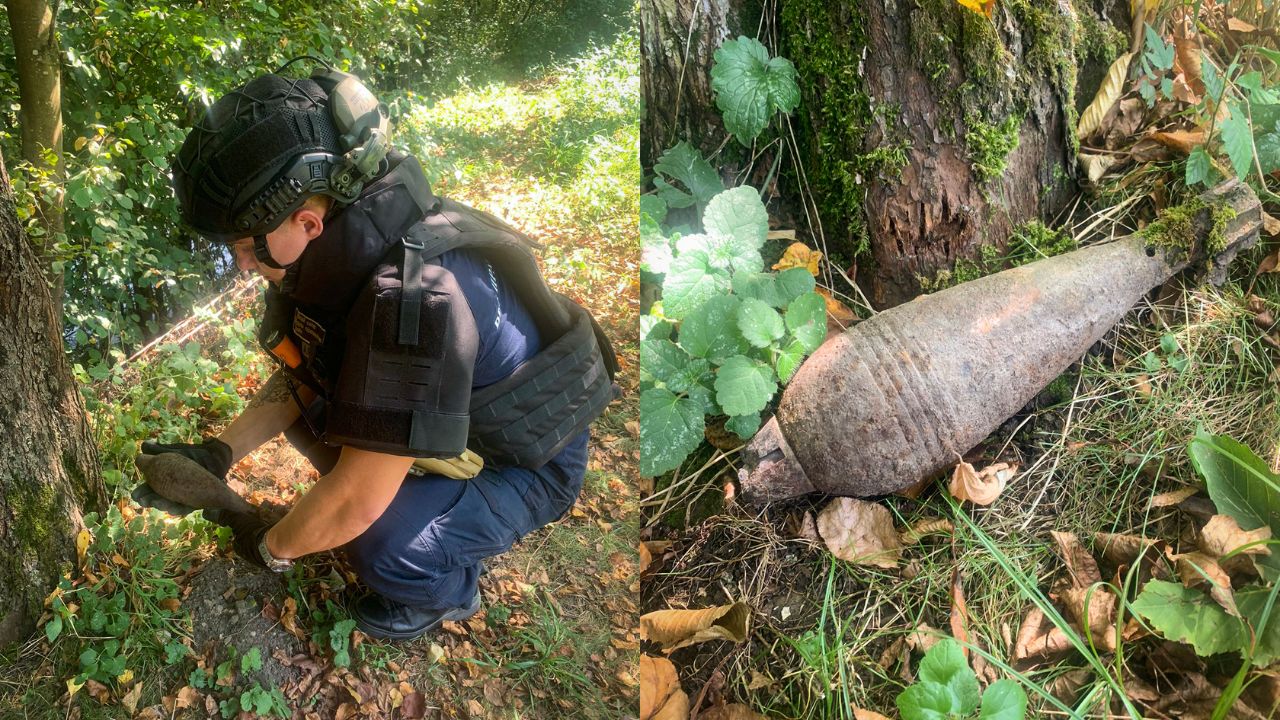 У Неліпині виявили міну