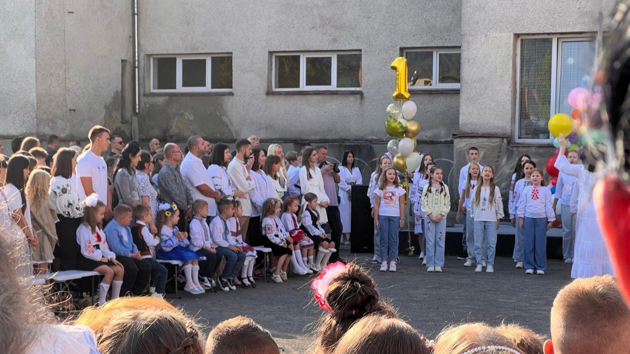 Перший дзвоник у школі Масарика, Свалява
