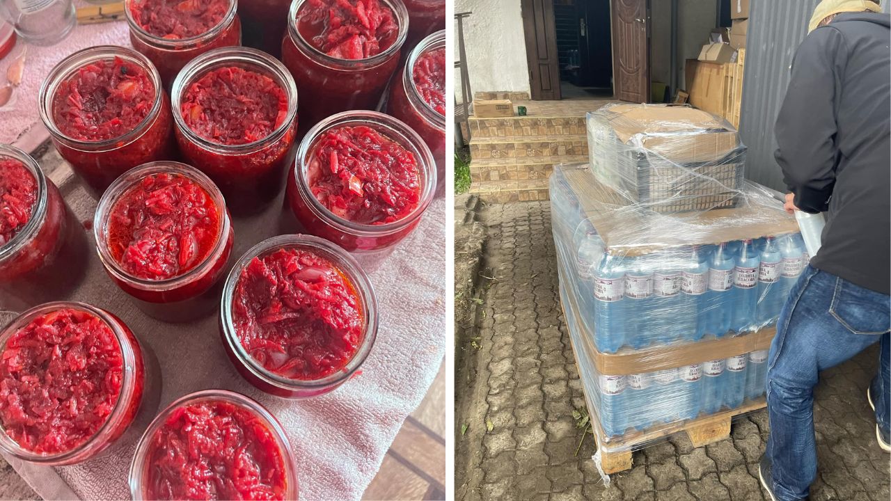 Допомога ЗСУ - продукти з Сваляви