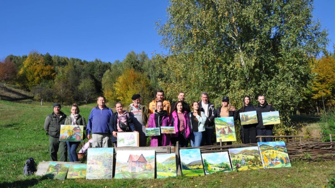 Пленер художників у Родиниковій Гуті