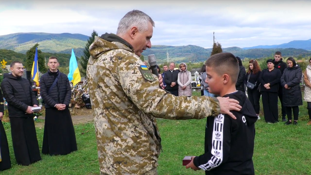 Вручення ордена За мужність
