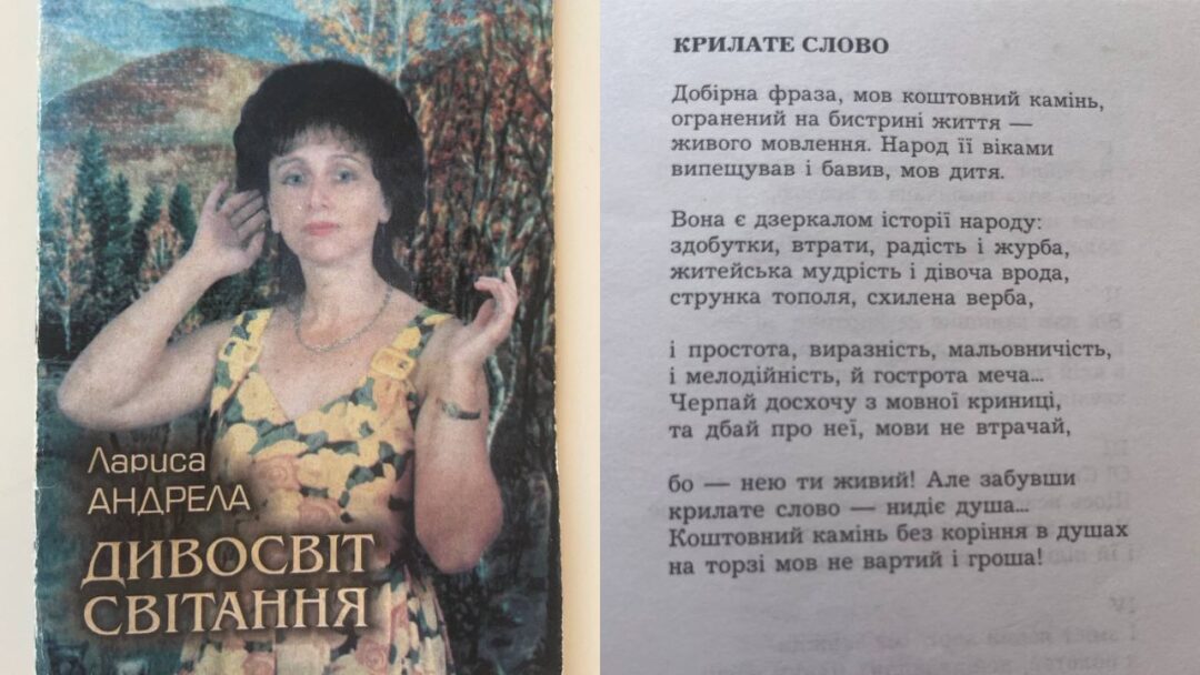 Лариса Андрела. "Дивосвіт світання"