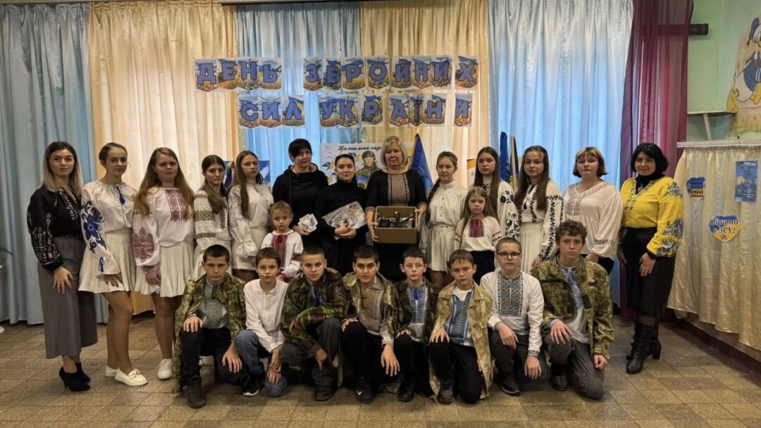 Сасівська гімназія передала дрон
