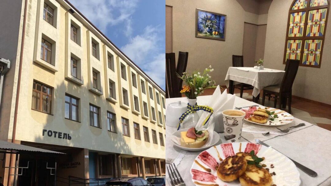 Конча Заспа у Сваляві - готель і ресторан