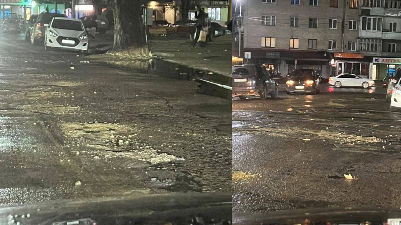 вулиця Шевченка у Сваляві
