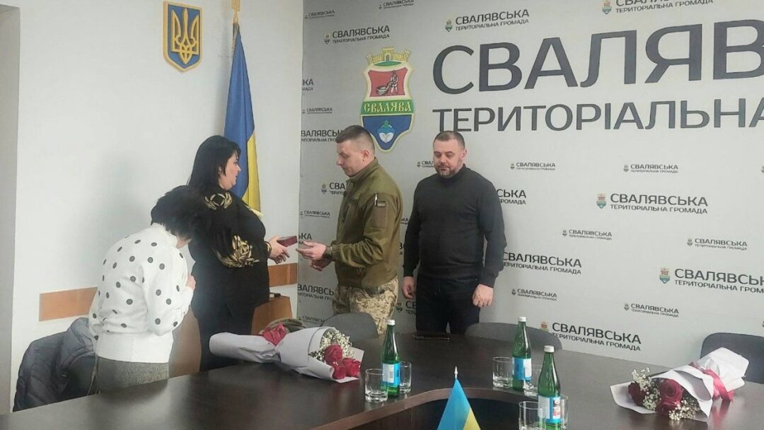 Вручення орденів у Сваляві