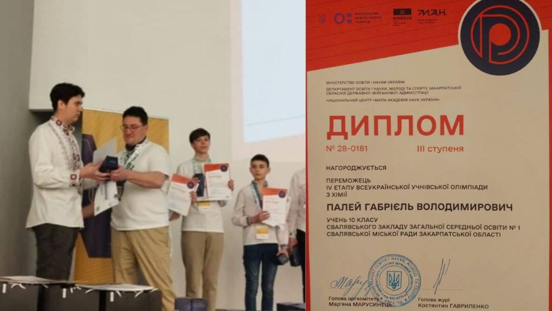 Всеукраїнська олімпіадіа з хімії