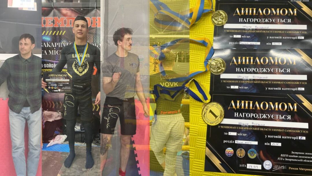 Свалявські борці на чемпіонаті Закарпаття