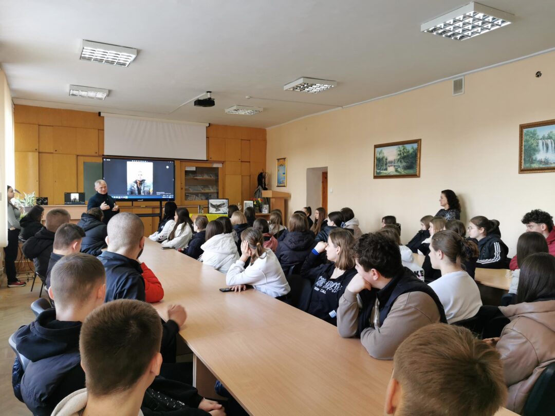 Зустріч з автором книги Доброволець у Сваляві