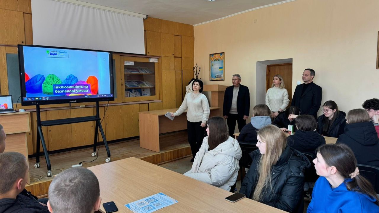 Зустріч студентів Свалявського професійного ліцею з представниками вишу