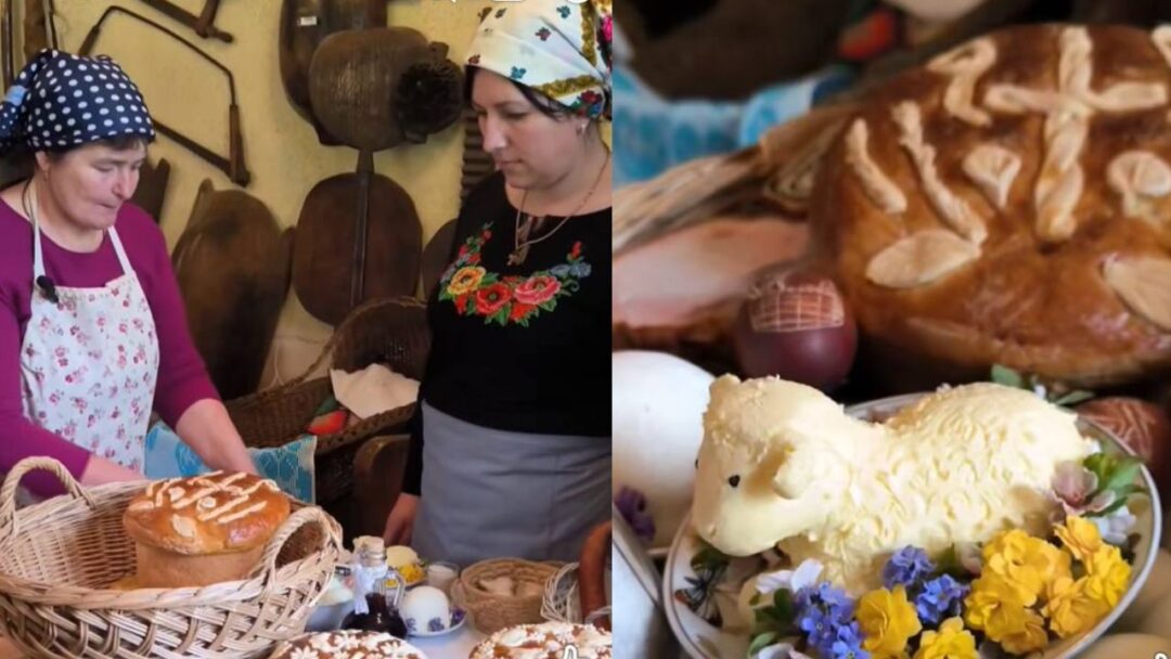 Складання великоднього кошика