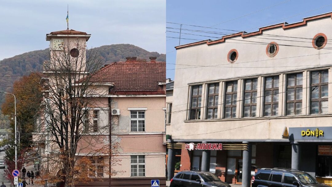 Міська ратуша і народний дім у Сваляві