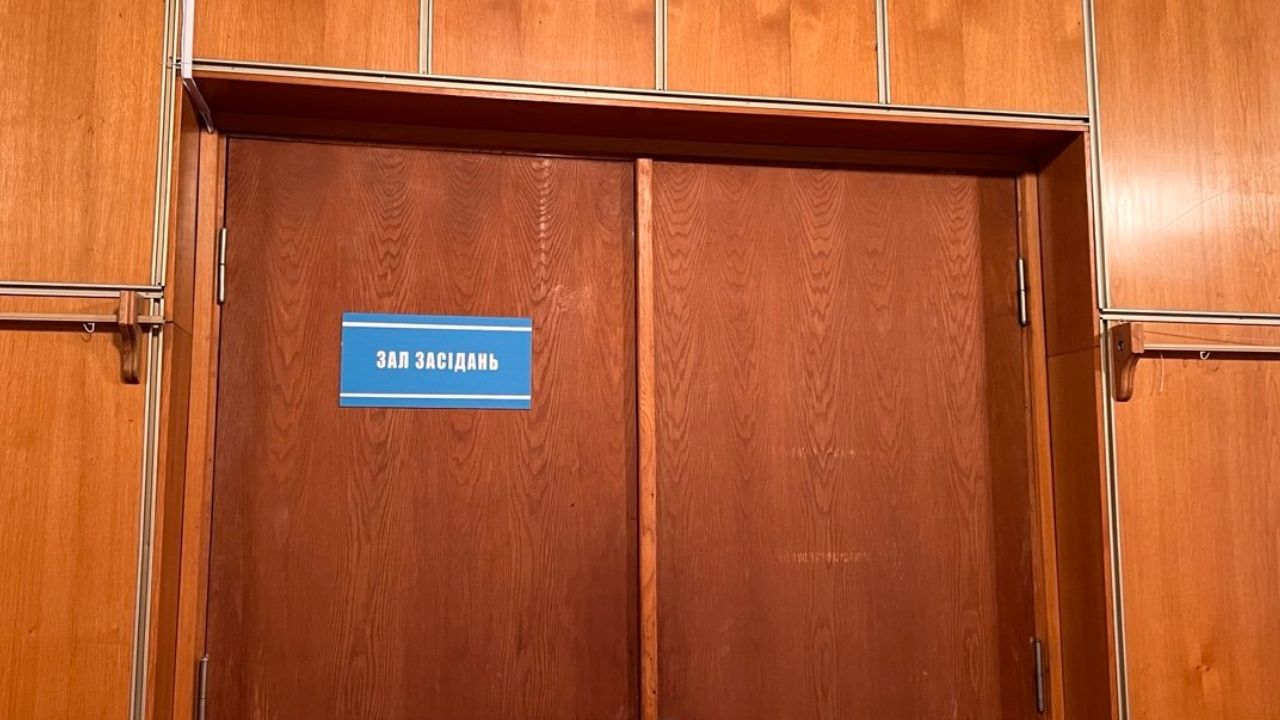 Зал засідань Свалявської міськради