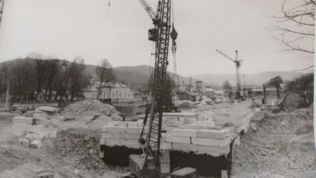 Будівництво у Сваляві 70-ті роки