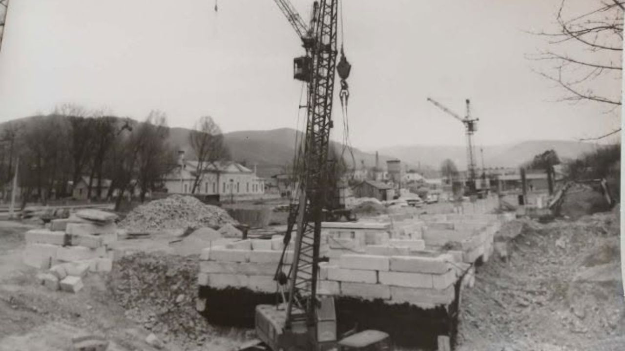 Будівництво у Сваляві 70-ті роки