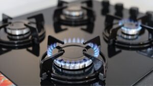 Горить газ