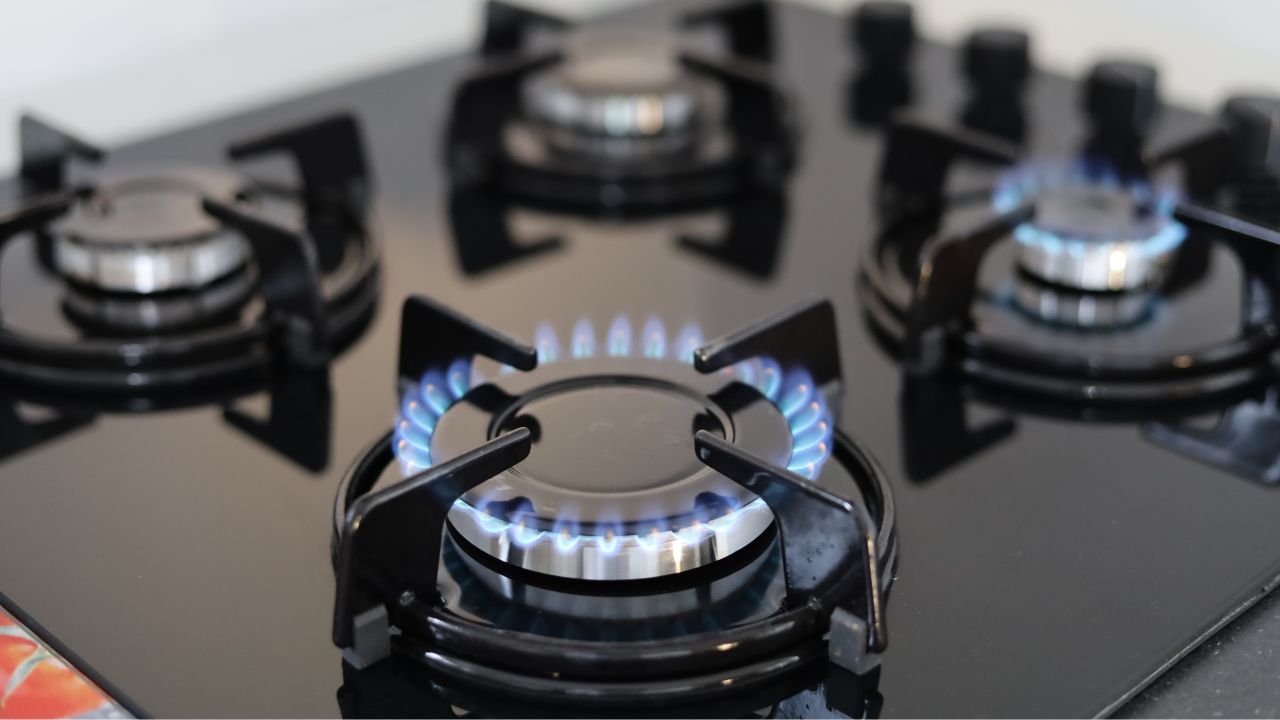 Горить газ